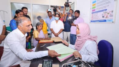 Harish Rao Slams Congress Govt for Delaying Basti Dawakhana Staff Salaries, Cites Medicine Shortages
