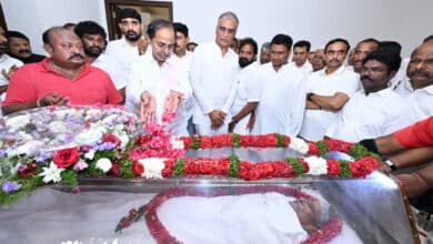 Former Minister Harish Rao’s Father Passes Away in Hyderabad