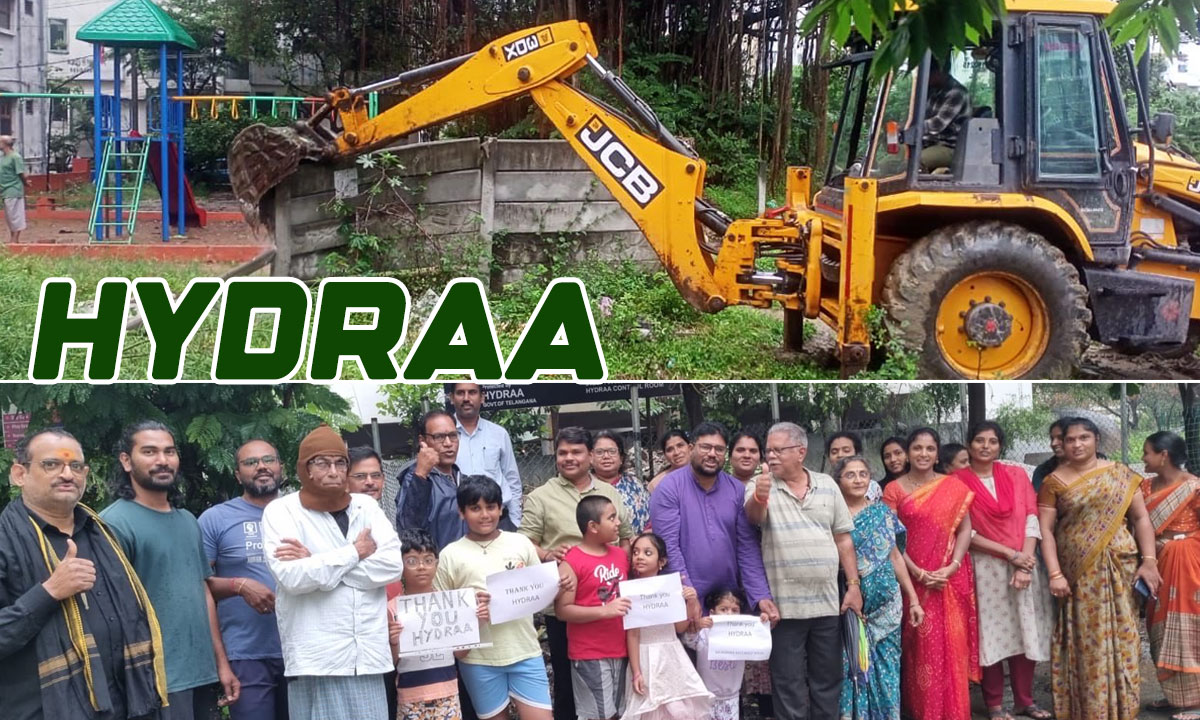 HYDRAA Reclaims Encroached Park Land Worth ₹39 Crore in Nizampet