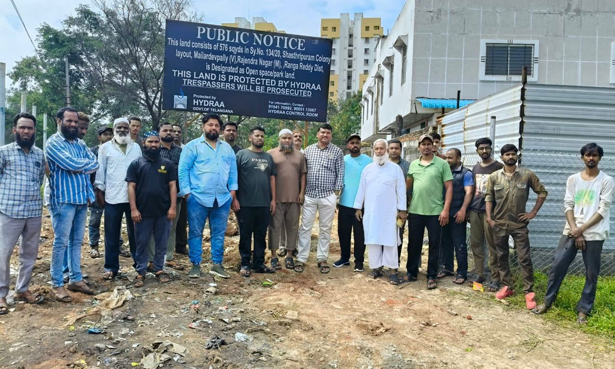 HYDRAA Recovers ₹111 Crore Worth of Encroached Government Land in Rangareddy District