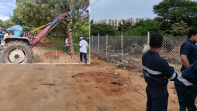 HYDRAA Fences 38 Acres in Pet Basheerabad to Protect Land Allotted to Journalists