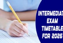 TSBIE Announces Telangana Intermediate Exam Timetable for 2026; Exams Begin February