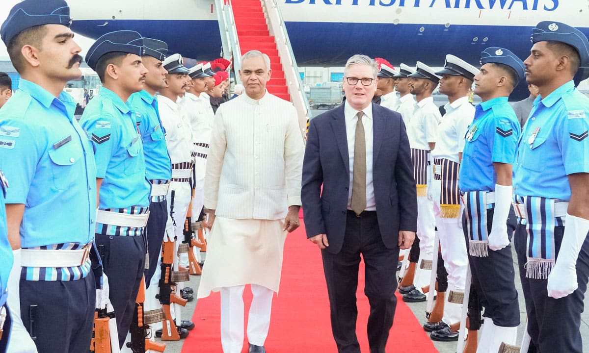 UK PM Keir Starmer Leads 125-Member Delegation to India, Eyes Record Bilateral Trade Boost
