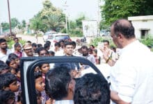 Komatireddy Wins Hearts: Donates ₹1 Lakh for School Labs, Promises Scholarships for Meritorious Students