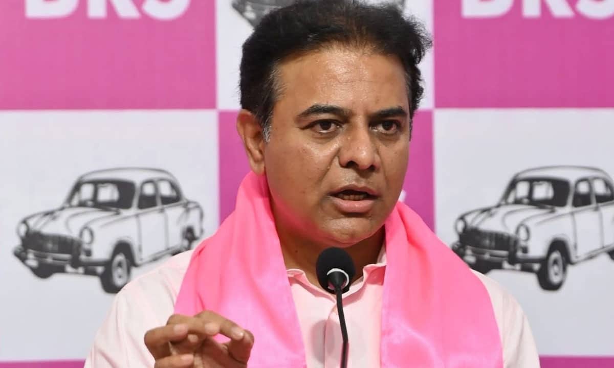 KTR Slams Congress Over ‘Double Standards’, Questions Danam Nagender’s Inclusion as Star Campaigner