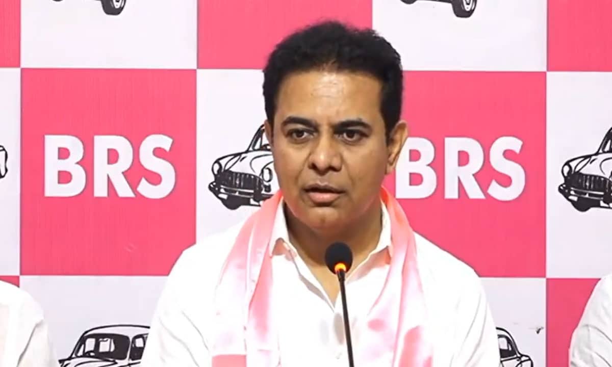 KTR Slams Congress: Telangana Turned into ‘Mafia State’ Under Revanth Reddy Rule