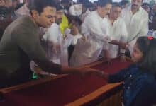 KTR Visits HYDRAA-Affected Families in Madhapur, Accuses Congress Government of Injustice