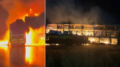 Kurnool Bus Fire: Death Toll Rises to 20; CMs of Telangana and Andhra Pradesh, AIMIM Chief Owaisi Express Grief