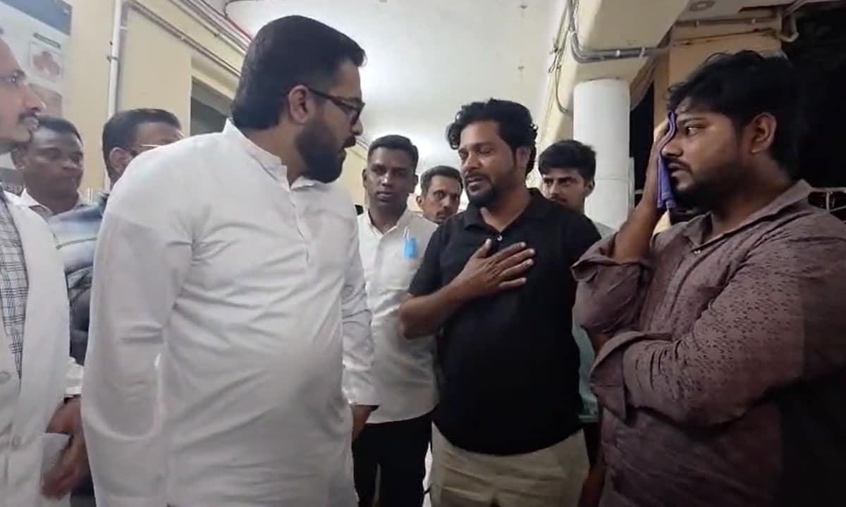 Firecracker Injuries Rise to 19 at Sarojini Devi Eye Hospital; Nampally MLA Visits Patients