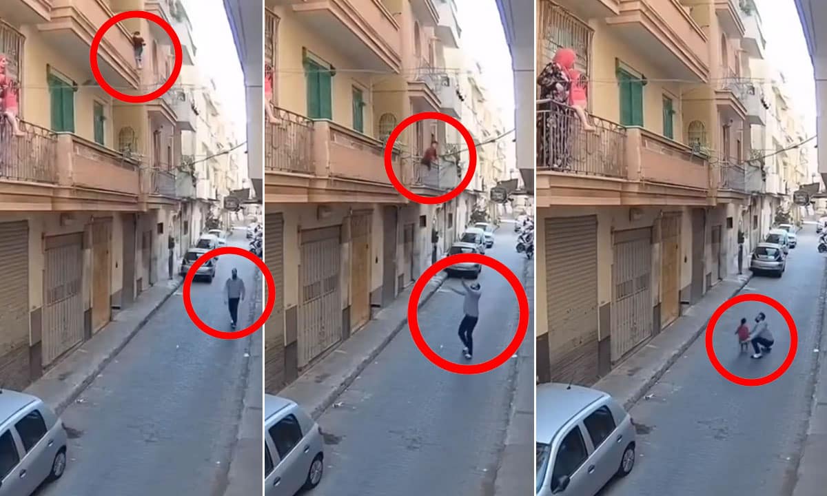 Man Catches Falling Child Mid-Air in Daring Rescue — Internet Can’t Believe It’s Real!