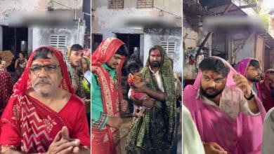 Watch: Men Dance in Sarees to Honor Sadhuben: A 200-Year-Old Mughal-Era Tale – Here’s the Story