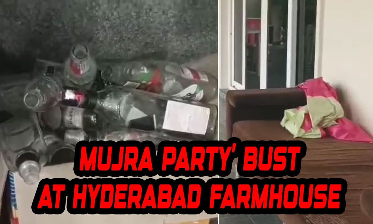 ‘Mujra Party’ Bust at Hyderabad Farmhouse, Rs. 2.45 Lakh, 11 Cars Seized