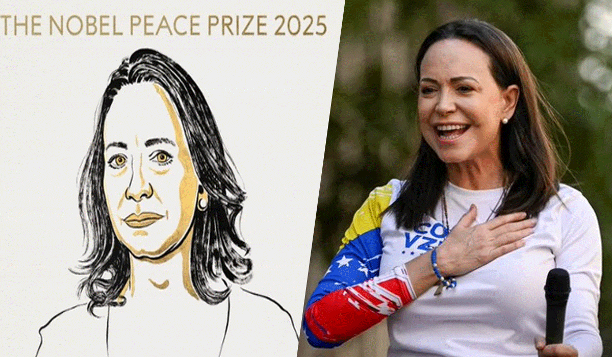 2025 Nobel Peace goes to Venezuela’s Maria Corina Machado, no prize for Trump