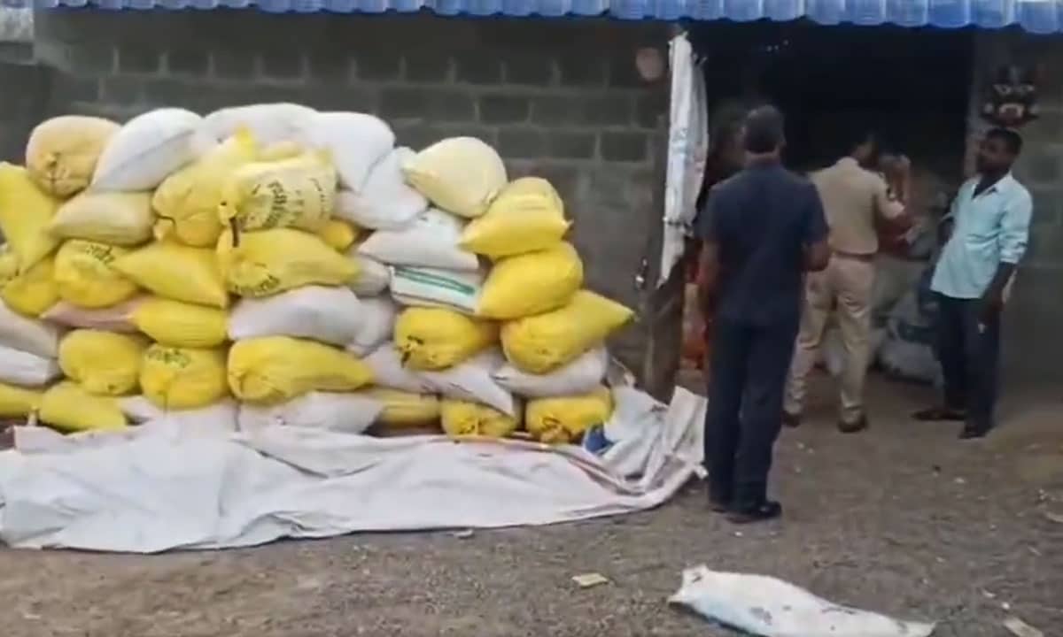300 Quintals of PDS Rice Seized in Karimnagar, Smuggling Racket Busted