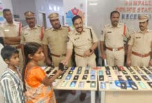Nampally Police Recover 70 Missing Phones Worth ₹11 Lakh Through Tech-Driven Operation