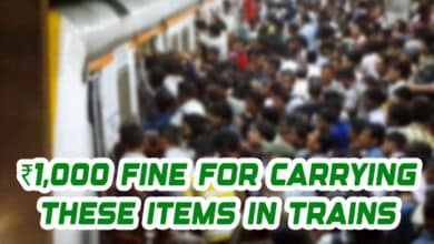 Rail Passengers Alert: ₹1,000 Fine for Carrying These Items in Trains