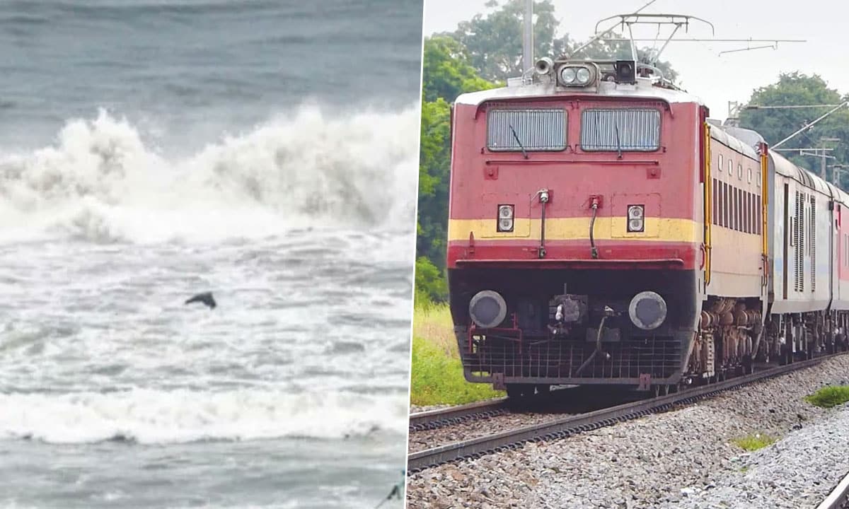 Over 120 Trains Cancelled, 14 Diverted as Cyclone Montha Wreaks Havoc on Telangana Rail Network
