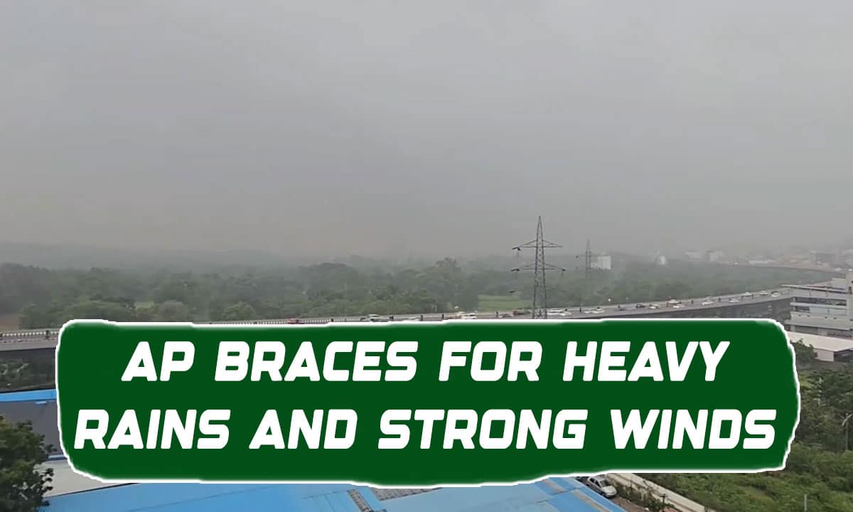 Deep Depression in Bay of Bengal: AP Braces for Heavy Rains and Strong Winds