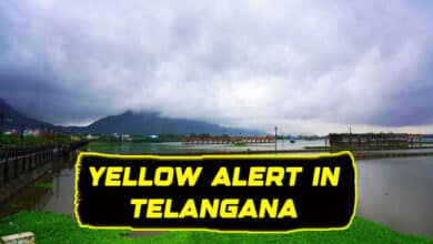Yellow Alert in Telangana: Heavy Rains and Thunderstorms Forecast for Next 3 Days
