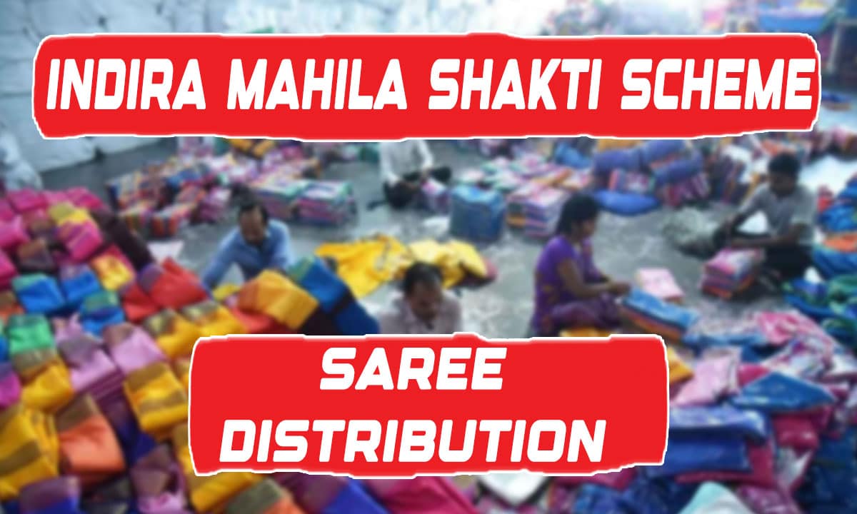 Indira Mahila Shakti Scheme: Telangana Set to Distribute 64 Lakh Sarees Statewide