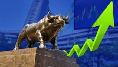 Sensex rises 340 points, Nifty above 25,400 as auto, bank stocks lead gains
