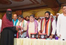 Sewing Machines Distributed to Minority Women Under Indiramma Empowerment Scheme in Jubilee Hills