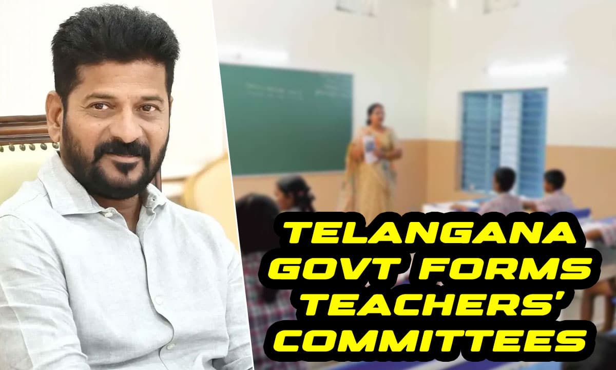 Telangana Govt Forms Teachers’ Committees to Oversee Quality in Government Schools