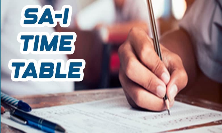 Telangana: School Education Department Announces SA-I Exam Schedule for Classes I to X