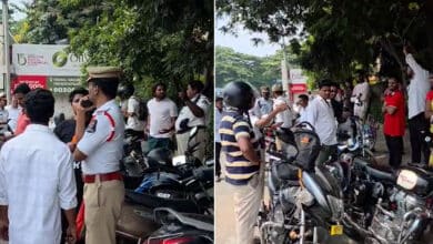 Hyderabad Police Crack Down on Mobile Use While Driving; 28 Motorists Booked in Asifnagar