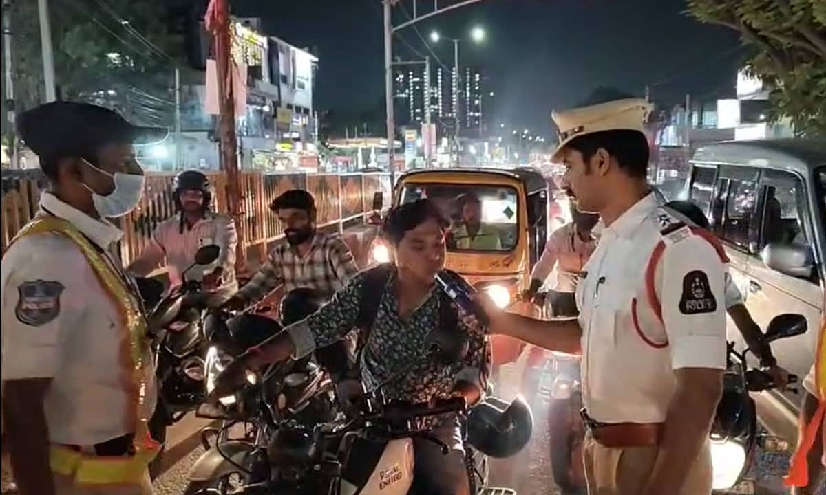 Hyderabad Police Tighten Drunken Driving Checks; 12 Offenders Booked