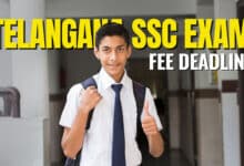 Students in Telangana can pay their SSC exam fees from October 30 to November 13, 2025, according to the Directorate of School Education.