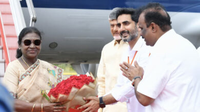 President Murmu concludes Hyderabad visit, heads to Puttaparthi for Sri Sathya Sai Baba centenary