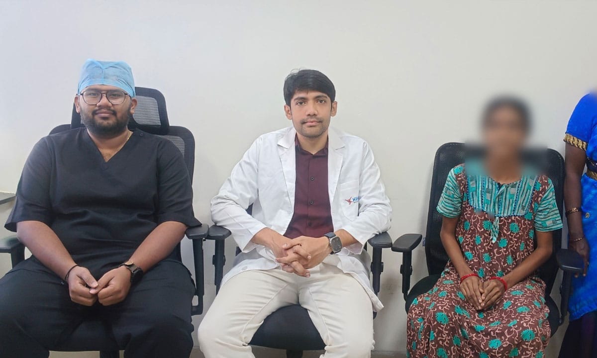 Young Woman Successfully Cured of Post-Hysterectomy Urinary Leakage by KIMS Doctors