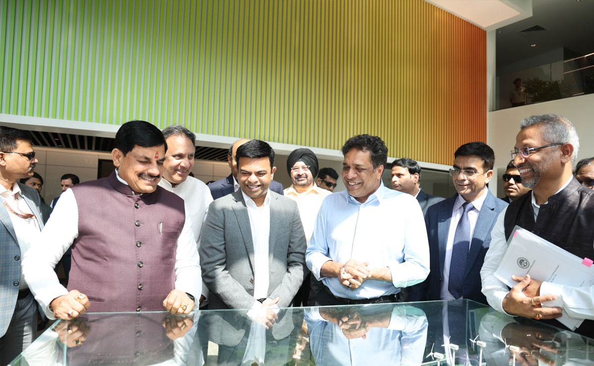 Hyderabad-based company to set up green energy projects in MP: CM Mohan Yadav