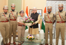 IPS probationers meet Telangana Governor