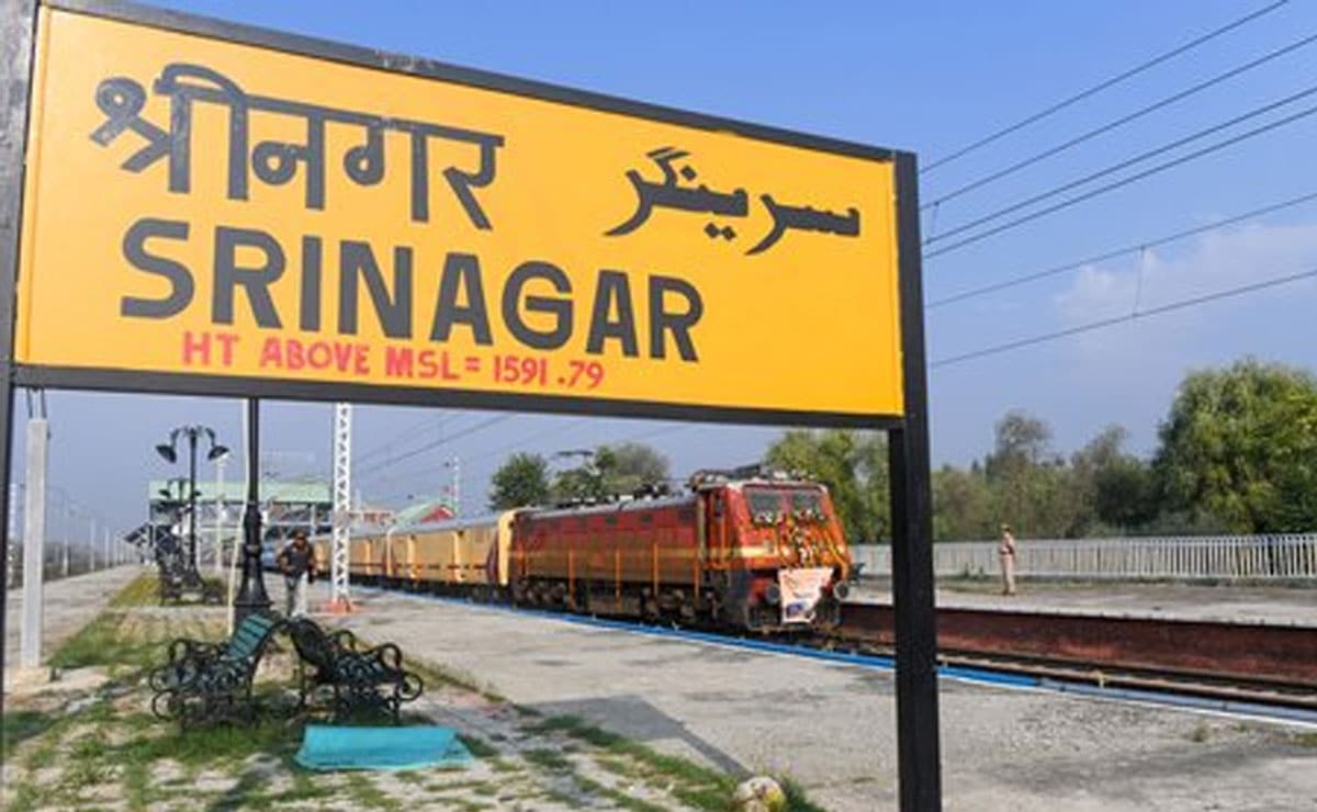 Direct Jammu to Srinagar train service likely before year end: Railway officials