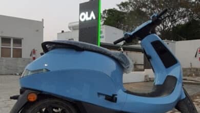 Ola Electric posts Rs 418 crore net profit loss in Q2, revenue slips 43 pc