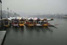 Minimum temperature drops below freezing point in J&K's Srinagar