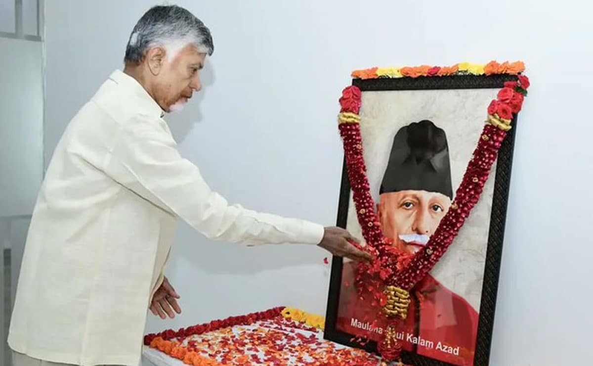 Telangana, Andhra Pradesh CMs recall Maulana Azad's contributions to education sector