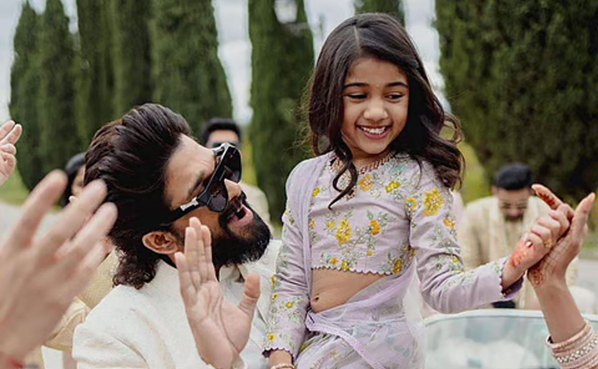 Allu Arjun pens heart melting note for ‘princess’ Arha on birthday