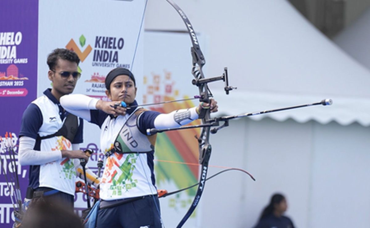 Smiling at mistakes, focusing on present: KIUG gold medalist archer Anshika shares her winning formula