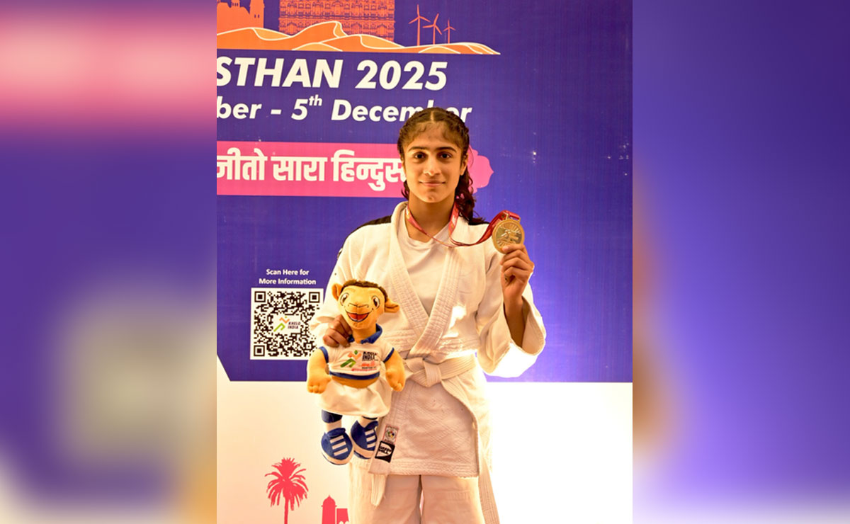 KIUG 2025: Father broke his FD for a dream; judoka Jaanvi repays it with gold in Udaipur