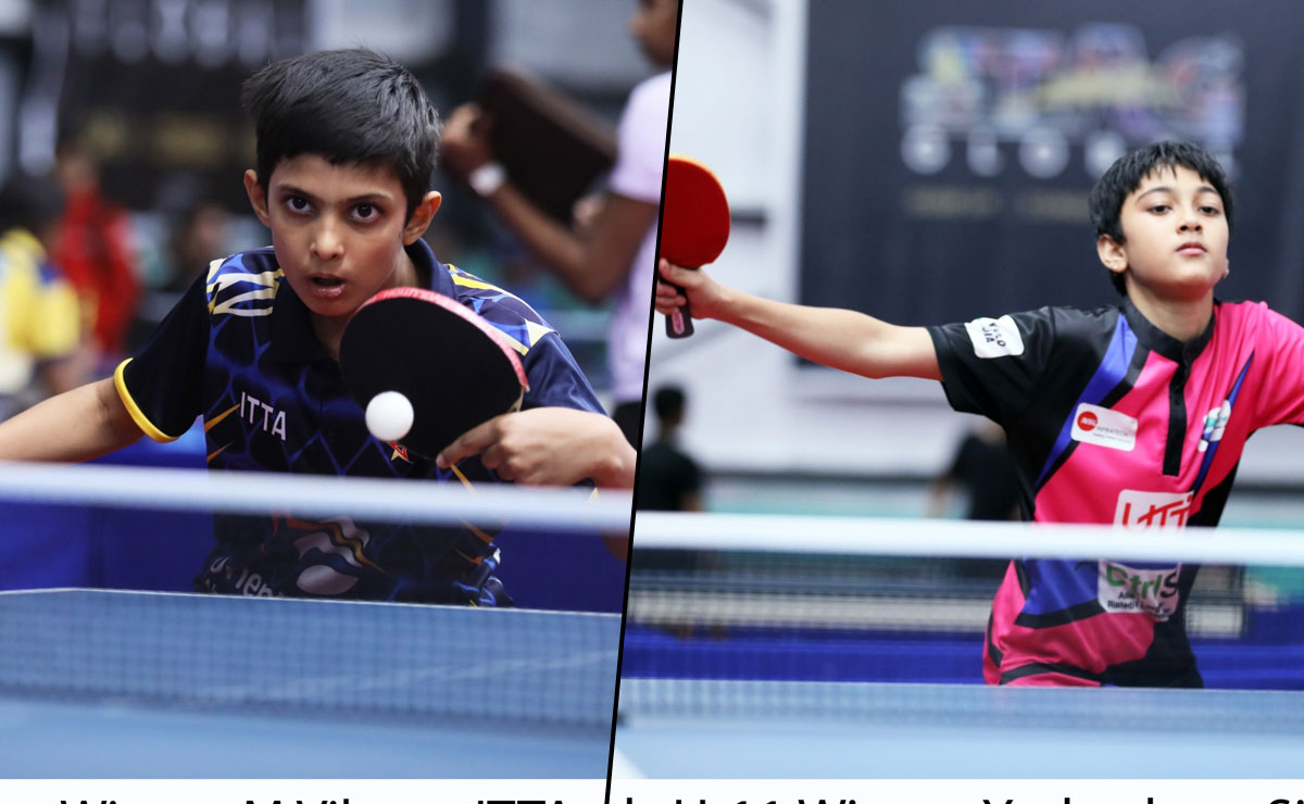 Stag Telangana State TT Championships 2025: Vihaan & Yashashree Shine in U-11 Finals
