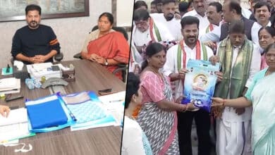 Statewide Indiramma Saree Distribution Begins, Chief Minister Flags Off Programme in Hyderabad