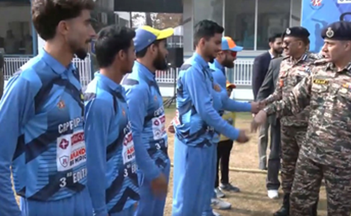 Third CRPF cricket tournament begins in J&K’s Srinagar