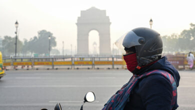 Delhi chokes under rising pollution as AQI nears 400 across NCR