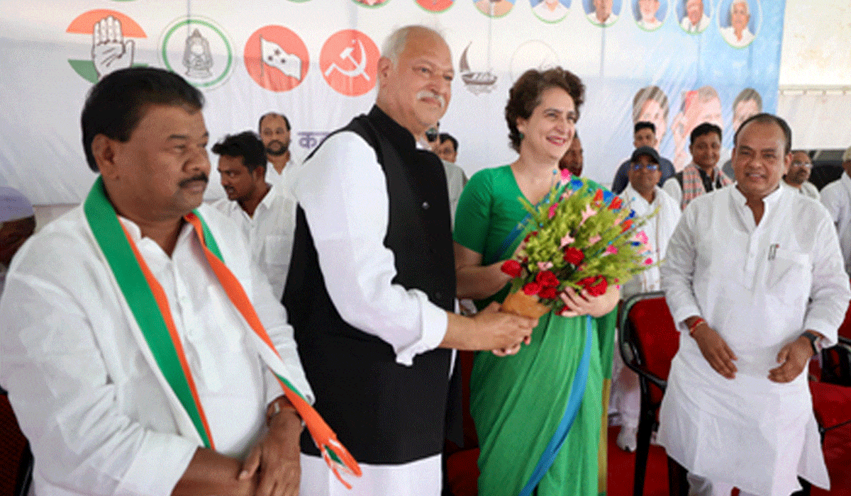 ECI playing with Constitution and democracy’: Priyanka Gandhi in Bihar