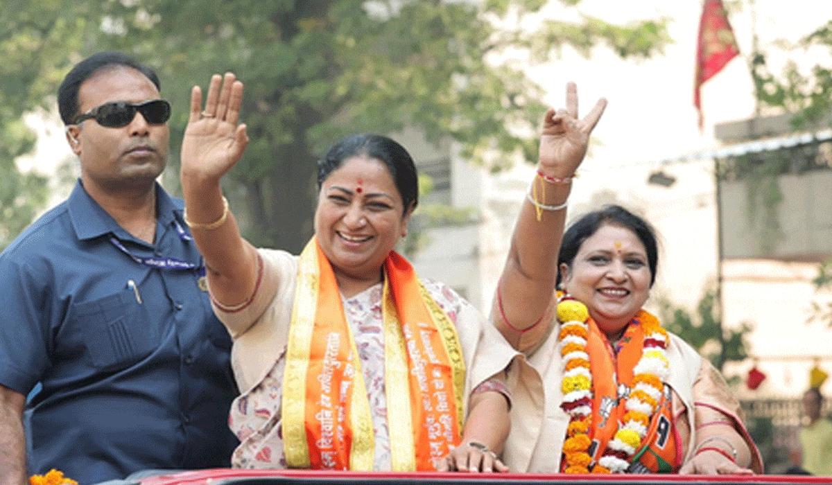 MCD bypolls: Delhi CM Rekha Gupta joins BJP nominees’ road show, nomination