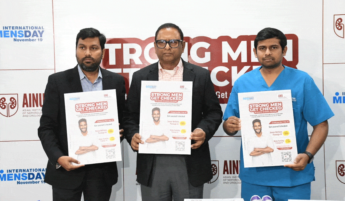 AINU Champions Men's Wellness with New Health Program on International Men's Day