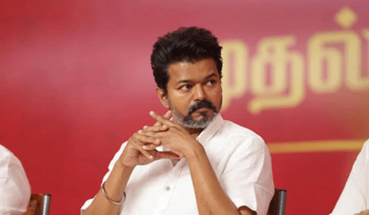 Vijay attacks DMK, says defamation their political ideology since 1969